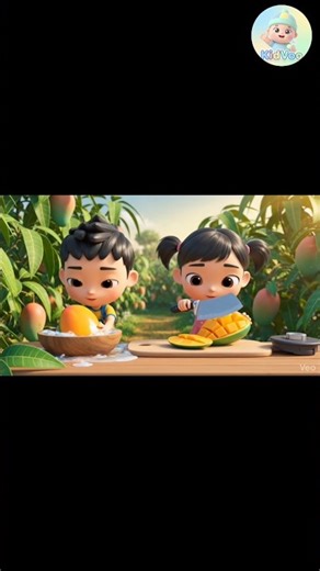 Mini Kids Ne Aam Toda 🥭 | Cute Mango Story Part 1