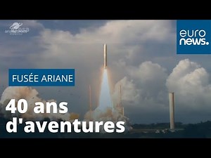 Anniversaire de la fusée Ariane : 40 ans d'aventures spatiales européennes
