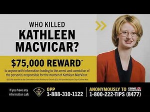 WATCH: OPP haven’t given up on solving the murder of Kathleen MacVicar 25 years ago