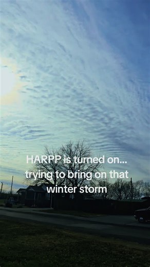 HARPP is turned on. #harpp #winterstorm2026 #icestorm #wintertoks #weathertok