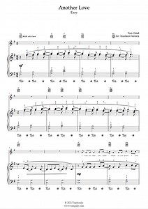 Another Love (Nivel Fácil, Piano Solo) (Tom Odell) - Partitura Piano