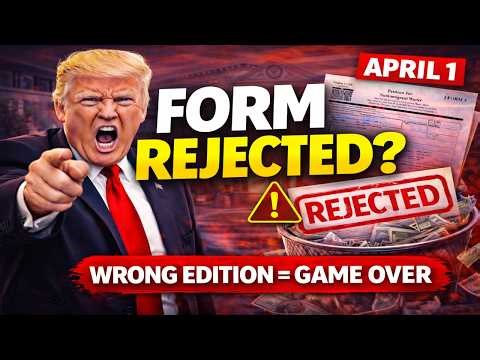 H1B Form I-129 REJECTED: USCIS Now Auto-Rejecting Old Forms (Apr 1)