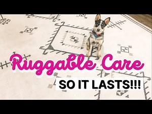 How to care for a RUGGABLE to make it LAST!!!!!