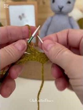 Bobble Knitting Technique 🧶 How to Knit a Bobble (3 Stitches from 1) — Easy Tutorial