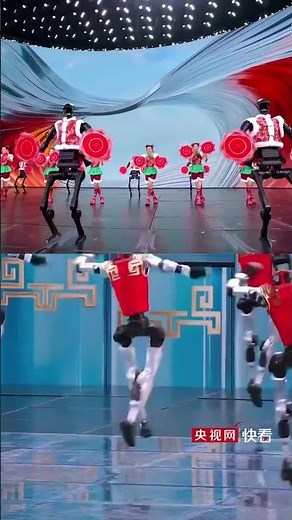 2025 vs. 2026 Robot Dance During CNY Gala. Happy Year of Fire Horse! #robot #china #tech