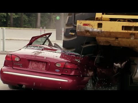 Truck Destroys Car By Accident | Just For Laughs Gags