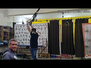 TRX ASSISTED SHOULDER FLEXION ROM EXERCISE ‪@physiocell‬