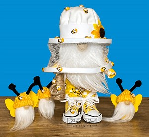 DIY Bee Keeper Gnome / No Sew Bee Gnome Tutorial