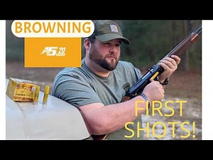 Browning A5 20 Gauge! Hands-On with Unreleased Browning A5 20 Gauge: First Impressions #browning