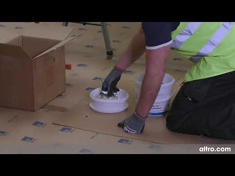 Altro Whiterock Installation 6: Adhesives