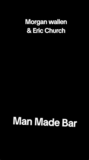 Morgan Wallen & Eric Church: Man Made Bar at CMA Awards 2023