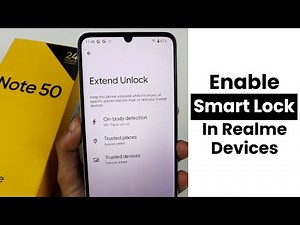 Enable/Disable Smart Lock In Any Realme Device | Smart Lock Settings