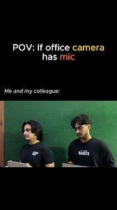 3.3K views · 16 reactions | If office camera has mic #reelsfbシ #memes #officelife | Empowerers | Facebook