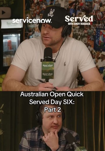 Australian Open Quick Served Day SIX: Part 2! Which storyline impressed you the most: Meddy's five-set win, the breakout stars, or Sabalenka's record-tying run?