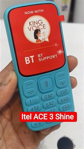 Itel ACE 3 Shine keypad Mobile 1000mah Battery 🔋 Bluetooth Support Auto Call Recorder #itelphone