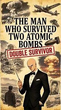 He Survived TWO Atomic Bombs 😳 #history #didyouknow