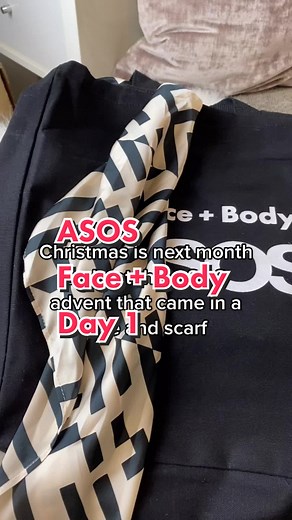 ASOS Advent Calendar 2021 Day 1 Review