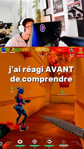 t’aurais eu le même réflexe ?? #valorant #valorantclips #valorantfr #gaming