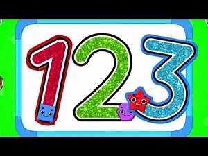 Write Numbers 1, 2, 3 in 3 FUN Ways! Sensory, Tracing & Movement Games