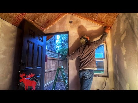 Smart Painting Tips + Drywall. Shed Studio Build #13