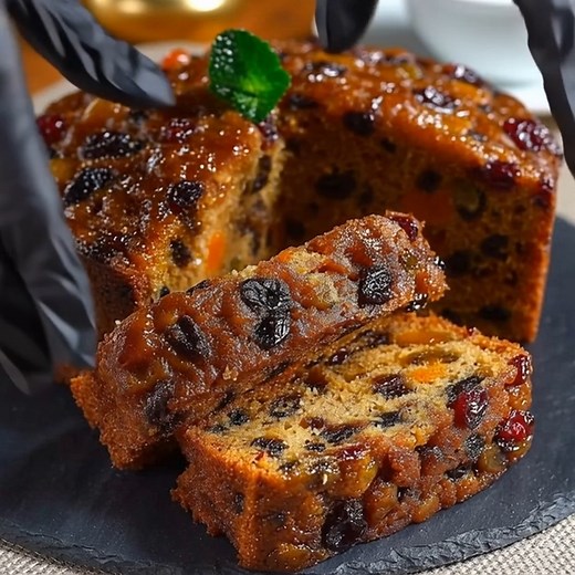 34K views · 82 reactions | This Spiced Fruit Cake Smells Like Christmas!  Ingredients 2 cups (250g) all-purpose flour 1 cup (200g) brown sugar 1 cup (230g) unsalted butter, softened ...... Full Recipe in Coʍmеոτ  | Made By Luna | Facebook