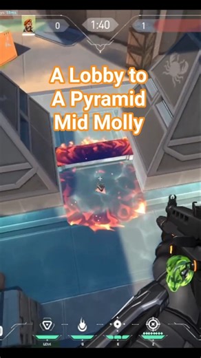 Valorant Brimstone Lineups Breeze | A Lobby to A Pyramid Mid Molly | Valorant Brimstone Lineups