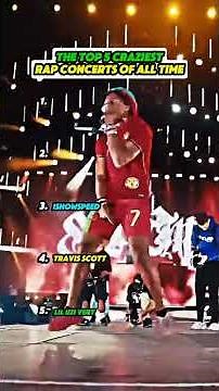Top 5 CRAZIEST Rap Concerts of ALL TIME 🏟️🤯 |#hiphop #rap #fyp #funny#rapper#concert#rapsongs#foryou