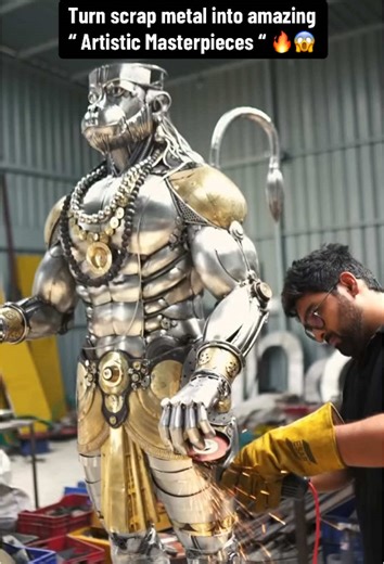 Transforming Scrap Metal into Artistic Masterpieces