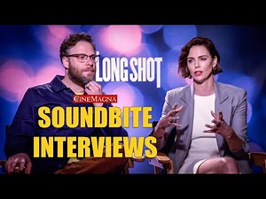 Long Shot Movie Cast Interviews (Seth Rogen and Charlize Theron 2019)