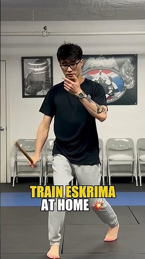 Train Eskrima at Home 💥 | Footwork & Striking Basics