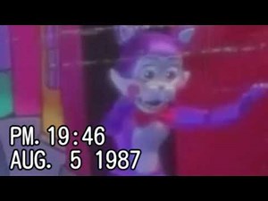 Candy Burgers and Fries show tape FNaC 2