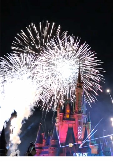 Magic Kingdom New Year Fireworks Experience