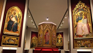 Hall dedicated to Florentine Art between 1370 and 1430