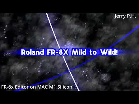 Mac M1 and the Roland FR-8X Editor
