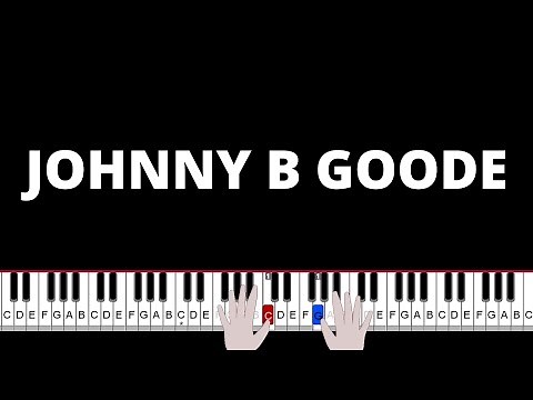 Johnny B Goode - Chuck Berry - ADVANCED Piano Tutorial