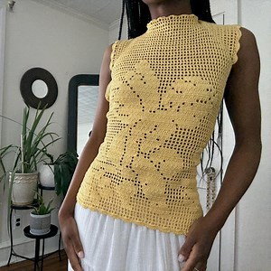 Angel Filet Crochet Grid - Etsy UK