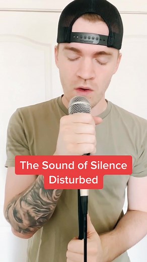Should I do the full song? 🤔🤘🏻 #disturbed #soundofsilence #thesoundofsilence #simonandgarfunkel #music #acapella #cover #sing #foryou