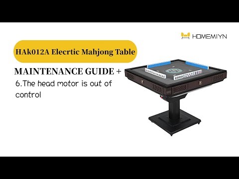 Mahjong Maintenance Guide | Fixing Head Motor Out of Control Issue