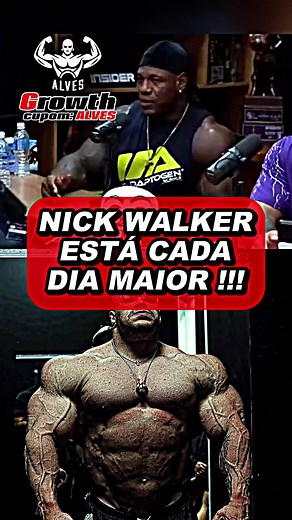 Nick Walker: Evolução na Musculação e Mudança de Cor