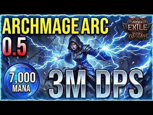 Path of Exile 2 [0.5] 7k Mana Stacker Archmage Build (Insane Clear)