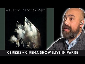 Guitarist Reacts to Genesis' Cinema Show – Live Masterpiece in Paris!