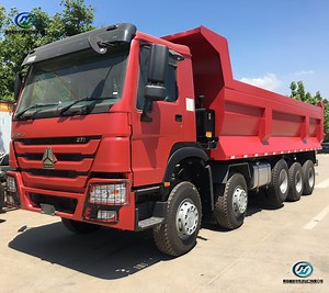[Hot Item] Sinotruk HOWO Heavy Duty 10X4 Lift Axle Excavator Loader Mining Haul Dump Truck