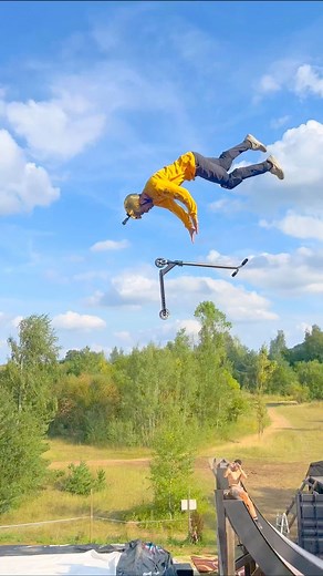Corey Funk | This trick made me feel so good and connect with my scooter again! I miss riding so much and I’m glad to be back but more excited to ride... | Instagram