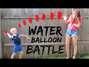 WATER BALLOON BATTLE! | Match Up