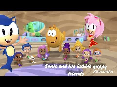 Sonic The hedgeguppy with kratt brothers and Bubble Guppies season 2 theme song intro 1