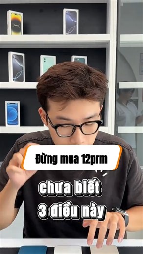 1.5K views · 28 reactions | Đừng mua iPhone 12 Pro Max nếu chưa biết 3 điều này #topmaxstore #iphoneuytinhanoi #iphone12promax #learnontiktok @Topmax Store Care @Topmax Store - 268 Hồ Tùng Mậu @Topmax Store - Trả góp iPhone @Em xinh TopmaxStore | Topmax Store - topmaxstore.vn | Facebook
