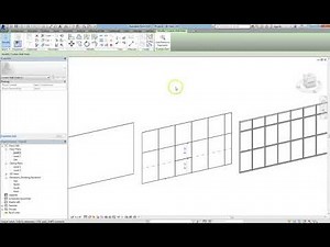 Revit Lesson 14 - Insertion Of Doors Into Curtain Walls