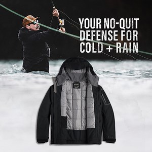 Meet the new Bulkley Jacket: Your no-quit defense for cold and rain. | Simms Fishing Products