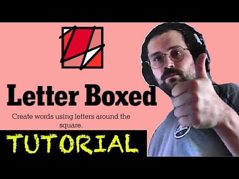 HOW TO PLAY New York Times LETTER BOXED game