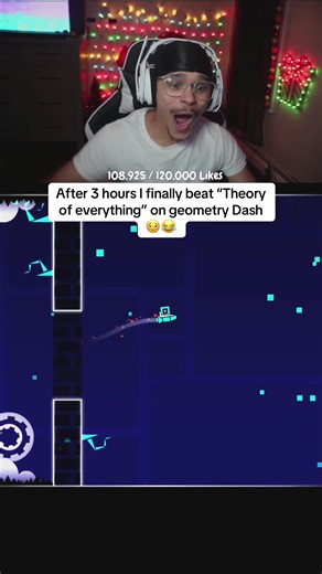 TOE was Lowkey easy 😂🙏🏽 #geometrydashlevel #geometrydash #gaming #callmejusto #rage